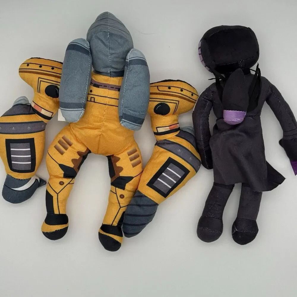 Skibidi Toilet Titan Drillmaster & Cameraman Character Stuffed Plush Toy 11